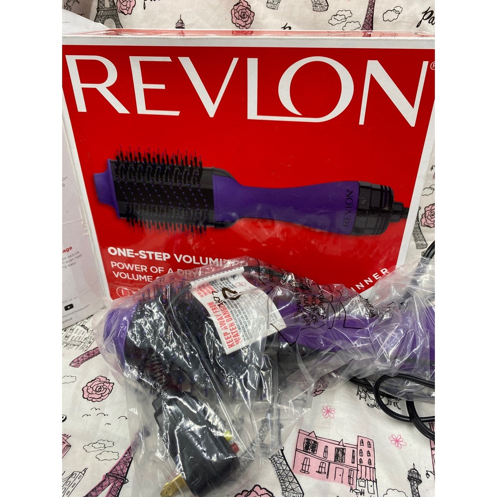Revlon One-Step Volumizer Hot Air Brush Purple RVDR5222 Dryer and Styler